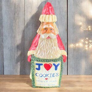 1995 Paul Bonyger Kurt Adler Santa Joe of Cookies North Pole Cook Book Signed